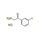 2-Amino-1-(3-iodophenyl)ethanone Hydrochloride