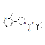 3-(1-Boc-3-pyrrolidinyl)-2-methylpyridine