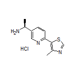 (S)-1-[6-(4-Methyl-5-thiazolyl)-3-pyridyl]ethanamine Hydrochloride