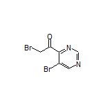 2-Bromo-1-(5-bromopyrimidin-4-yl)ethanone