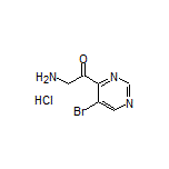 2-Amino-1-(5-bromopyrimidin-4-yl)ethanone Hydrochloride