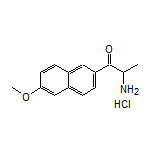 2-Amino-1-(6-methoxy-2-naphthyl)-1-propanone Hydrochloride