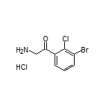 2-Amino-1-(3-bromo-2-chlorophenyl)ethanone Hydrochloride