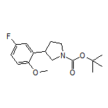 1-Boc-3-(5-fluoro-2-methoxyphenyl)pyrrolidine