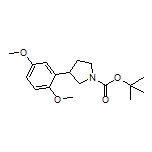 1-Boc-3-(2,5-dimethoxyphenyl)pyrrolidine