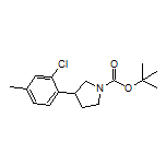 1-Boc-3-(2-chloro-4-methylphenyl)pyrrolidine