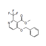 Methyl 4-(Benzyloxy)-2-(trifluoromethyl)nicotinate