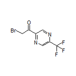 2-Bromo-1-[5-(trifluoromethyl)pyrazin-2-yl]ethanone