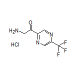 2-Amino-1-[5-(trifluoromethyl)pyrazin-2-yl]ethanone Hydrochloride