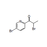 2-Bromo-1-(5-bromo-2-pyridyl)-1-propanone