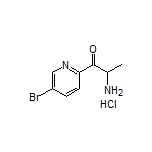 2-Amino-1-(5-bromo-2-pyridyl)-1-propanone Hydrochloride