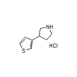 3-(Thiophen-3-yl)pyrrolidine Hydrochloride