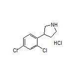 3-(2,4-Dichlorophenyl)pyrrolidine Hydrochloride