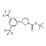 3-[3,5-Bis(trifluoromethyl)phenyl]-1-Boc-pyrrolidine