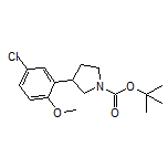 1-Boc-3-(5-chloro-2-methoxyphenyl)pyrrolidine