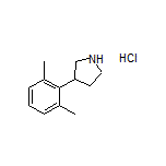 3-(2,6-Dimethylphenyl)pyrrolidine Hydrochloride