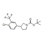 1-Boc-3-[4-chloro-3-(trifluoromethyl)phenyl]pyrrolidine