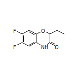 2-Ethyl-6,7-difluoro-2H-benzo[b][1,4]oxazin-3(4H)-one