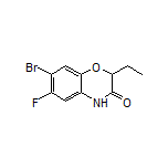 7-Bromo-2-ethyl-6-fluoro-2H-benzo[b][1,4]oxazin-3(4H)-one