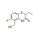 2-Ethyl-6-fluoro-5-(hydroxymethyl)-2H-benzo[b][1,4]oxazin-3(4H)-one