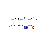 2-Ethyl-7-fluoro-6-methyl-2H-benzo[b][1,4]oxazin-3(4H)-one