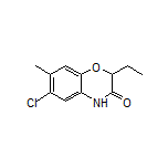 6-Chloro-2-ethyl-7-methyl-2H-benzo[b][1,4]oxazin-3(4H)-one