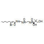 (R,Z)-3-Bromo-N-[2-[3-(2,4-dihydroxy-3,3-dimethylbutanamido)propanamido]ethyl]-2-octenamide