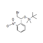 (R)-[2-Bromo-1-(2-nitrophenyl)ethoxy](tert-butyl)dimethylsilane