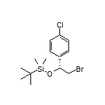 (R)-[2-Bromo-1-(4-chlorophenyl)ethoxy](tert-butyl)dimethylsilane