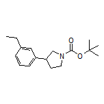 1-Boc-3-(3-ethylphenyl)pyrrolidine