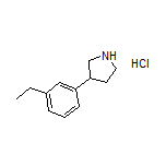 3-(3-Ethylphenyl)pyrrolidine Hydrochloride