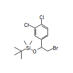 [2-Bromo-1-(3,4-dichlorophenyl)ethoxy](tert-butyl)dimethylsilane