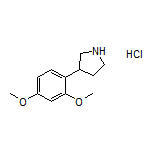 3-(2,4-Dimethoxyphenyl)pyrrolidine Hydrochloride