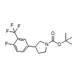 1-Boc-3-[4-fluoro-3-(trifluoromethyl)phenyl]pyrrolidine