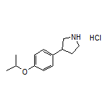 3-(4-Isopropoxyphenyl)pyrrolidine Hydrochloride