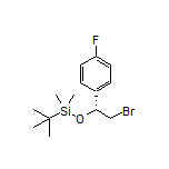 (R)-[2-Bromo-1-(4-fluorophenyl)ethoxy](tert-butyl)dimethylsilane