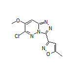 3-(6-Chloro-7-methoxy-[1,2,4]triazolo[4,3-b]pyridazin-3-yl)-5-methylisoxazole