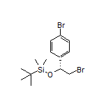 (R)-[2-Bromo-1-(4-bromophenyl)ethoxy](tert-butyl)dimethylsilane