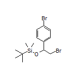 [2-Bromo-1-(4-bromophenyl)ethoxy](tert-butyl)dimethylsilane