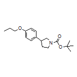 1-Boc-3-(4-propoxyphenyl)pyrrolidine