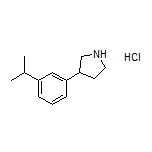 3-(3-Isopropylphenyl)pyrrolidine Hydrochloride