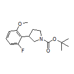 1-Boc-3-(2-fluoro-6-methoxyphenyl)pyrrolidine