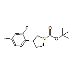 1-Boc-3-(2-fluoro-4-methylphenyl)pyrrolidine