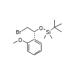 (R)-[2-Bromo-1-(2-methoxyphenyl)ethoxy](tert-butyl)dimethylsilane