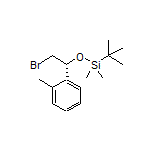 (R)-[2-Bromo-1-(o-tolyl)ethoxy](tert-butyl)dimethylsilane