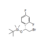 (R)-[2-Bromo-1-(2,4-difluorophenyl)ethoxy](tert-butyl)dimethylsilane