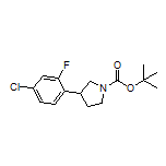 1-Boc-3-(4-chloro-2-fluorophenyl)pyrrolidine