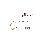 2-Methyl-5-(pyrrolidin-3-yl)pyridine Hydrochloride