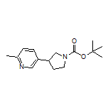 5-(1-Boc-3-pyrrolidinyl)-2-methylpyridine