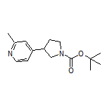 4-(1-Boc-3-pyrrolidinyl)-2-methylpyridine